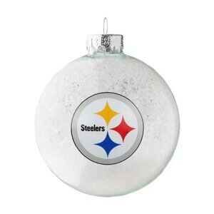 Pttsburgh Steelers Snowball Ornament Christmas NIB